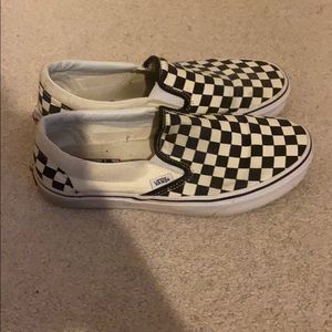 basically new checkered /checkerboard vans